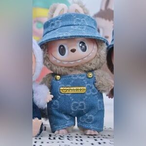 Blue Denim Labubu Outfit-DOLL NOT INCLUDED
